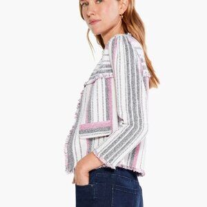 Nic Zoe Jacket Dashing Days Blazer Cardigan Size S